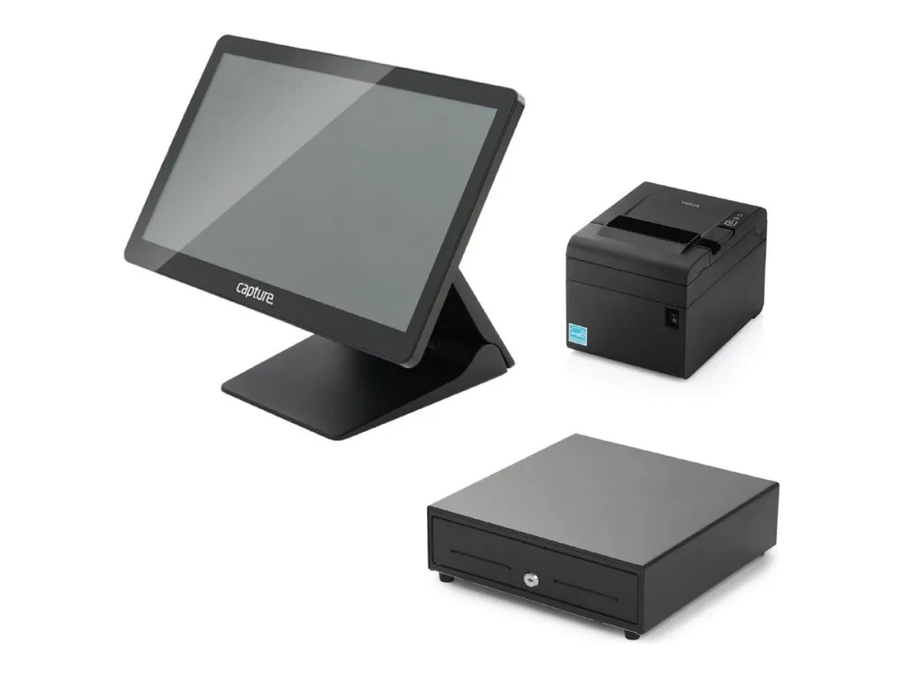 Capture - Alt-i-én 1 x Core i3 - RAM 8 GB - SSD 128 GB - Gigabit Ethernet - Win 10 IoT 64-bit - skærm: LCD 15