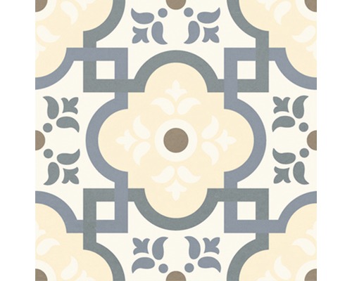 Porseleinen wand- en vloertegel Heritage tacogrijs in 76 verschillende designs 16,5 x 16,5 cm