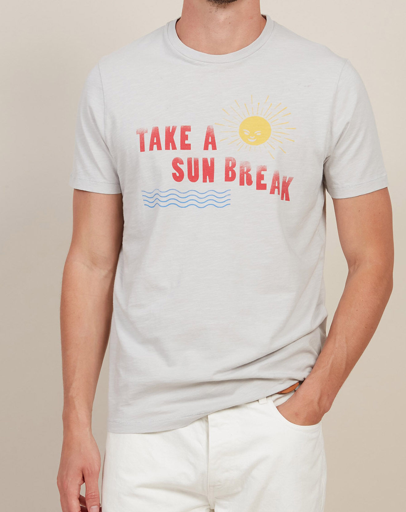 Hartford T-Shirt Tee Sun Break stone