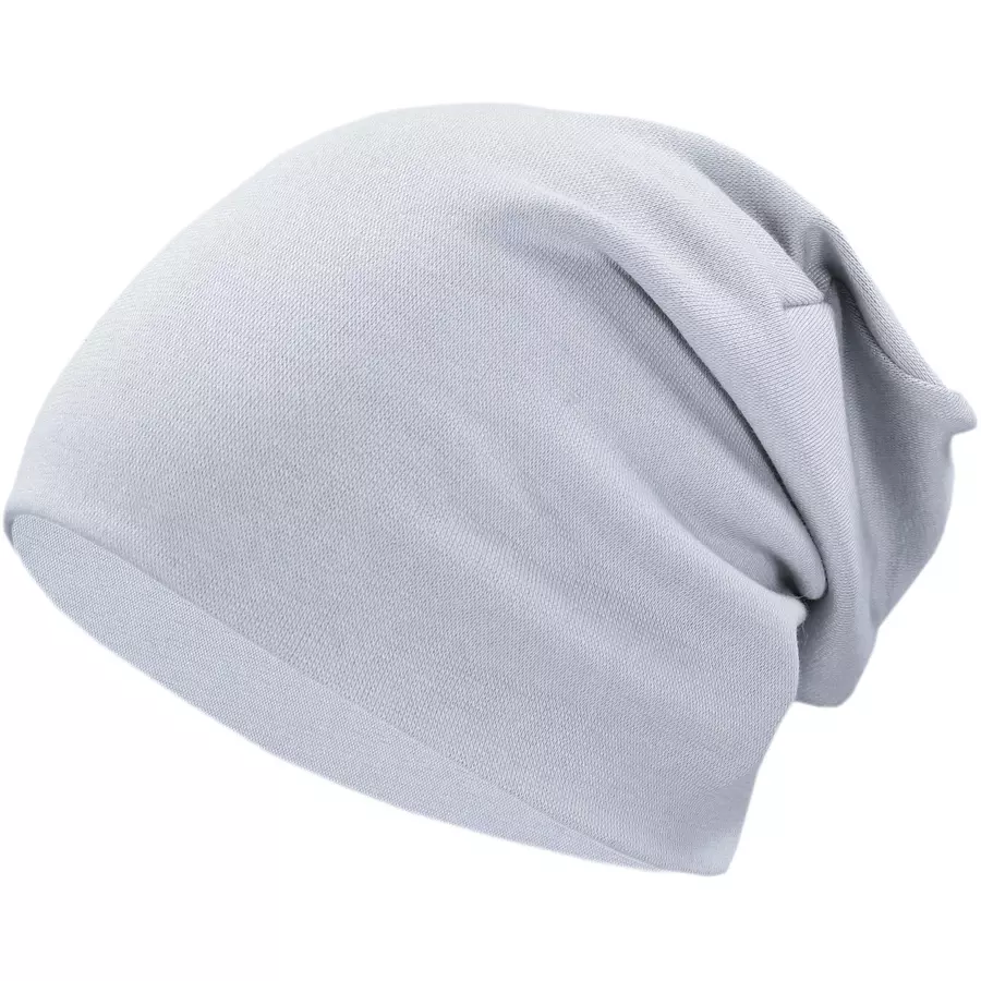 TupTam Unisex Kinder Beanie Mütze Schlauchschal Set hellgrau