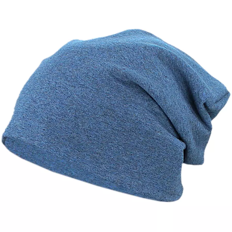 TupTam Unisex Kinder Beanie Mütze Schlauchschal Set blau Modell 1