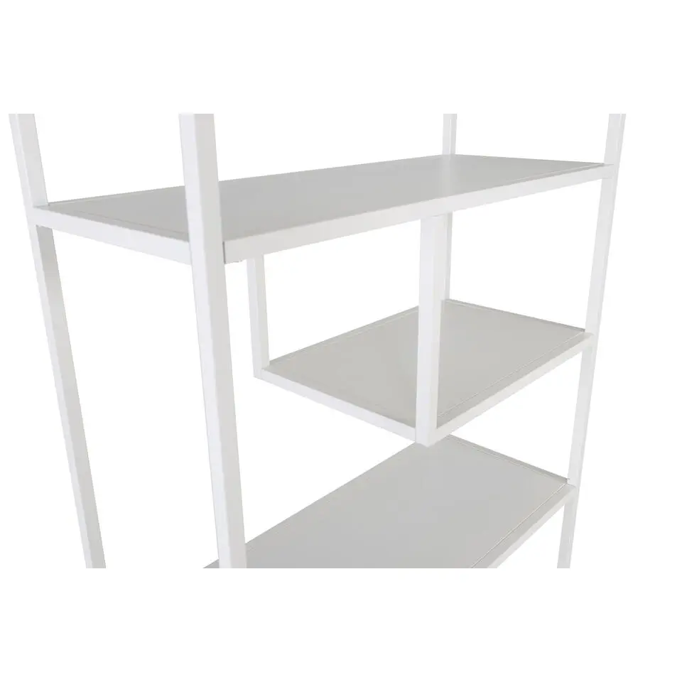 Wandkast Wit Staal - 85x35x190cm - Staal