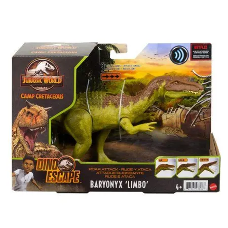 Mattel Jurassic World Brüllattacke Baryonyx Limbo