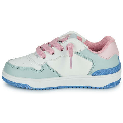 Geox - J WASHIBA GIRL - Blanc / Vert / Rose