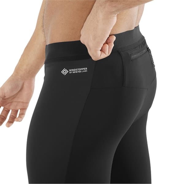 Collant ski de fond SALOMON GTX® SSHELL TIGHTS M DEEP BLACK