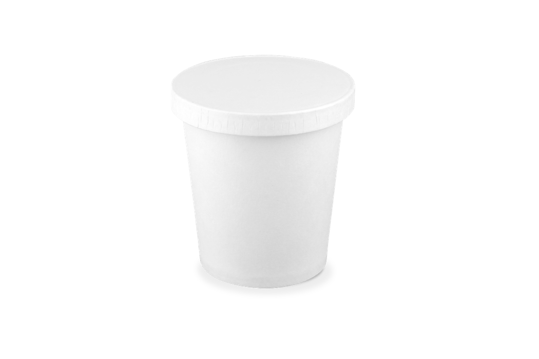 Deksel Saus Cup Ø62mm Wit Karton