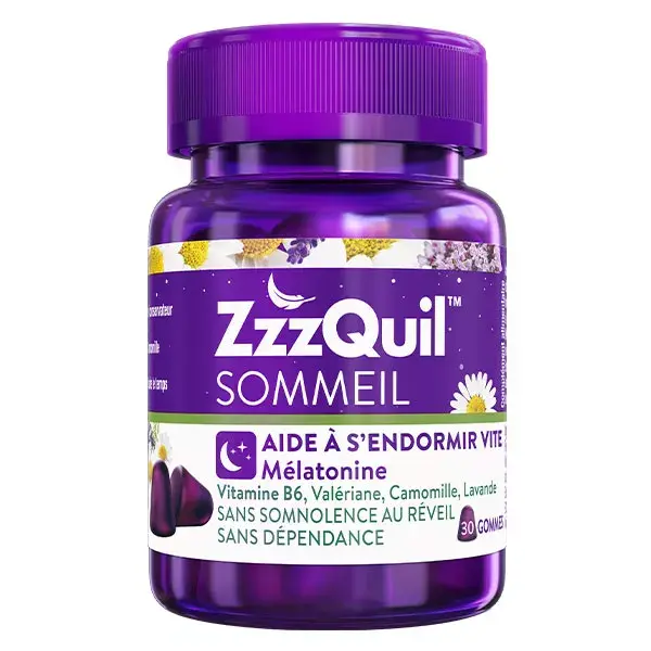 ZZZQUIL Sleep Frutas Silvestres 30 gomas