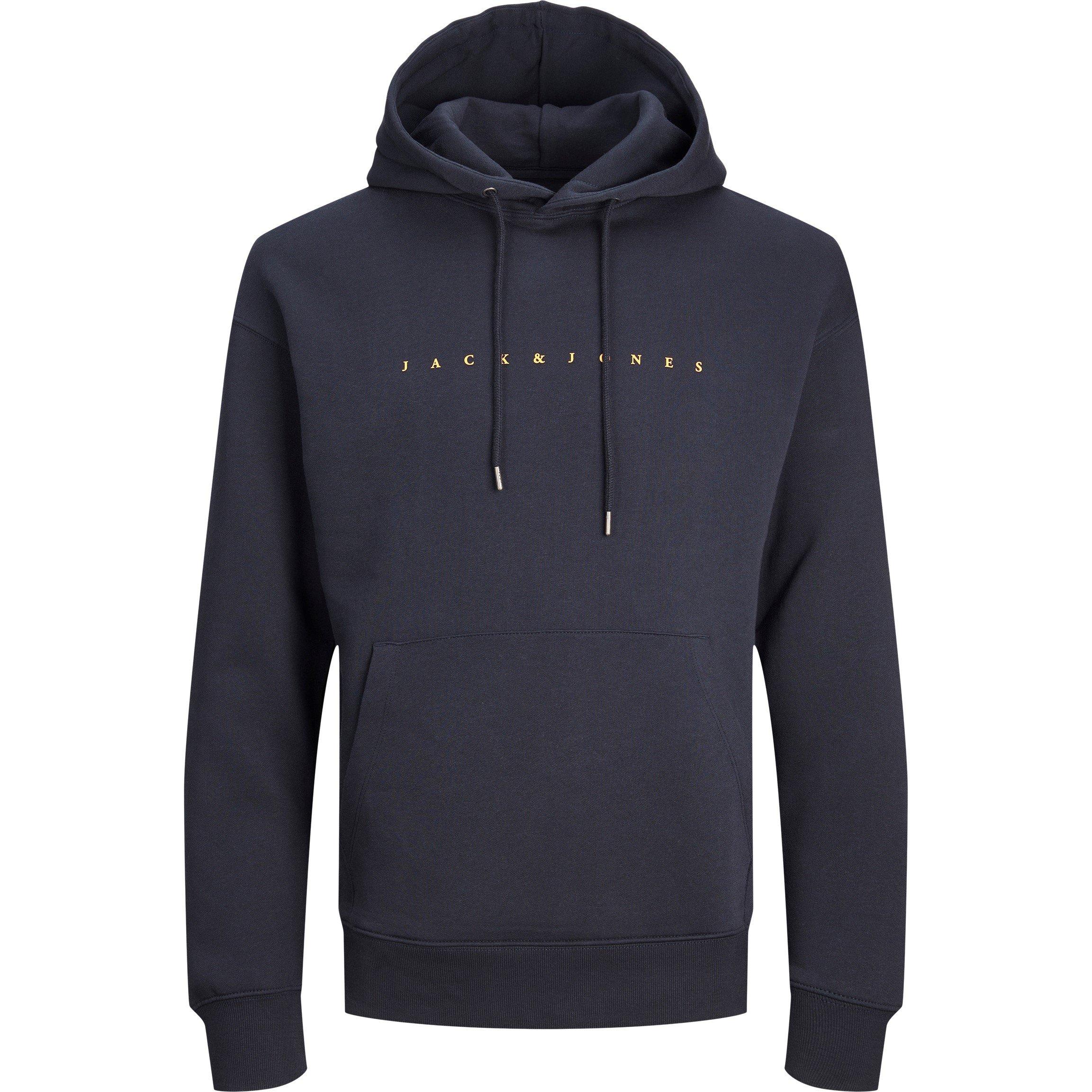 Jack and Jones Jack Star Sweat Hoodie Mens Plus Size