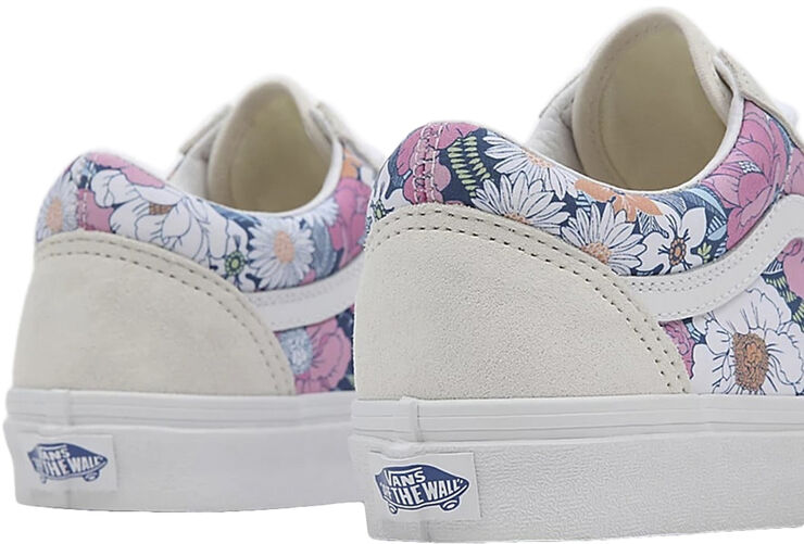 Vans ua old skool (retro floral) mlt/tr wht
