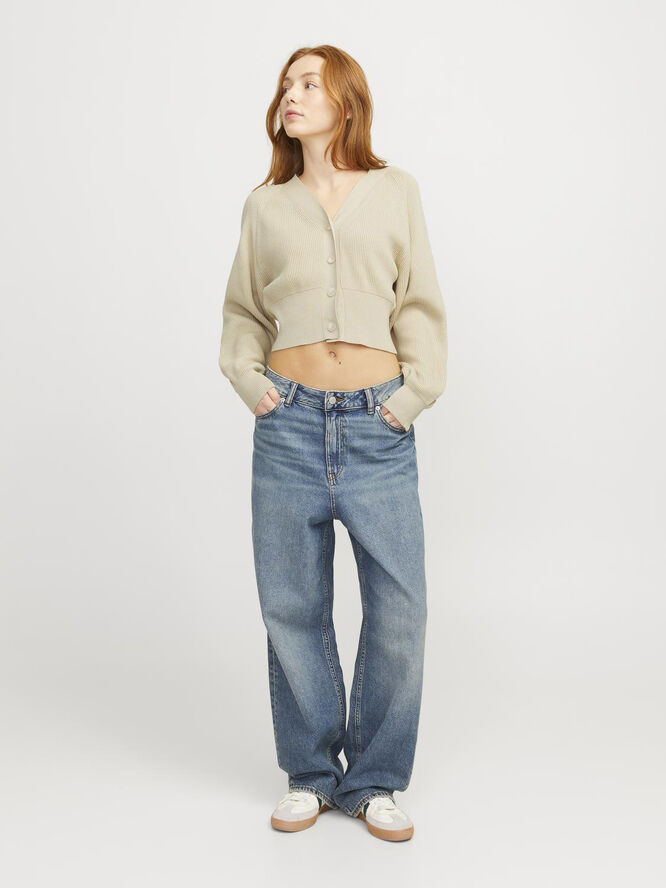 JJXX JXSTINA TWIST CARDIGAN KNIT Fog
