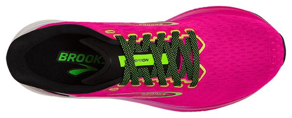 Chaussures Running Brooks Hyperion Rose Vert Femme