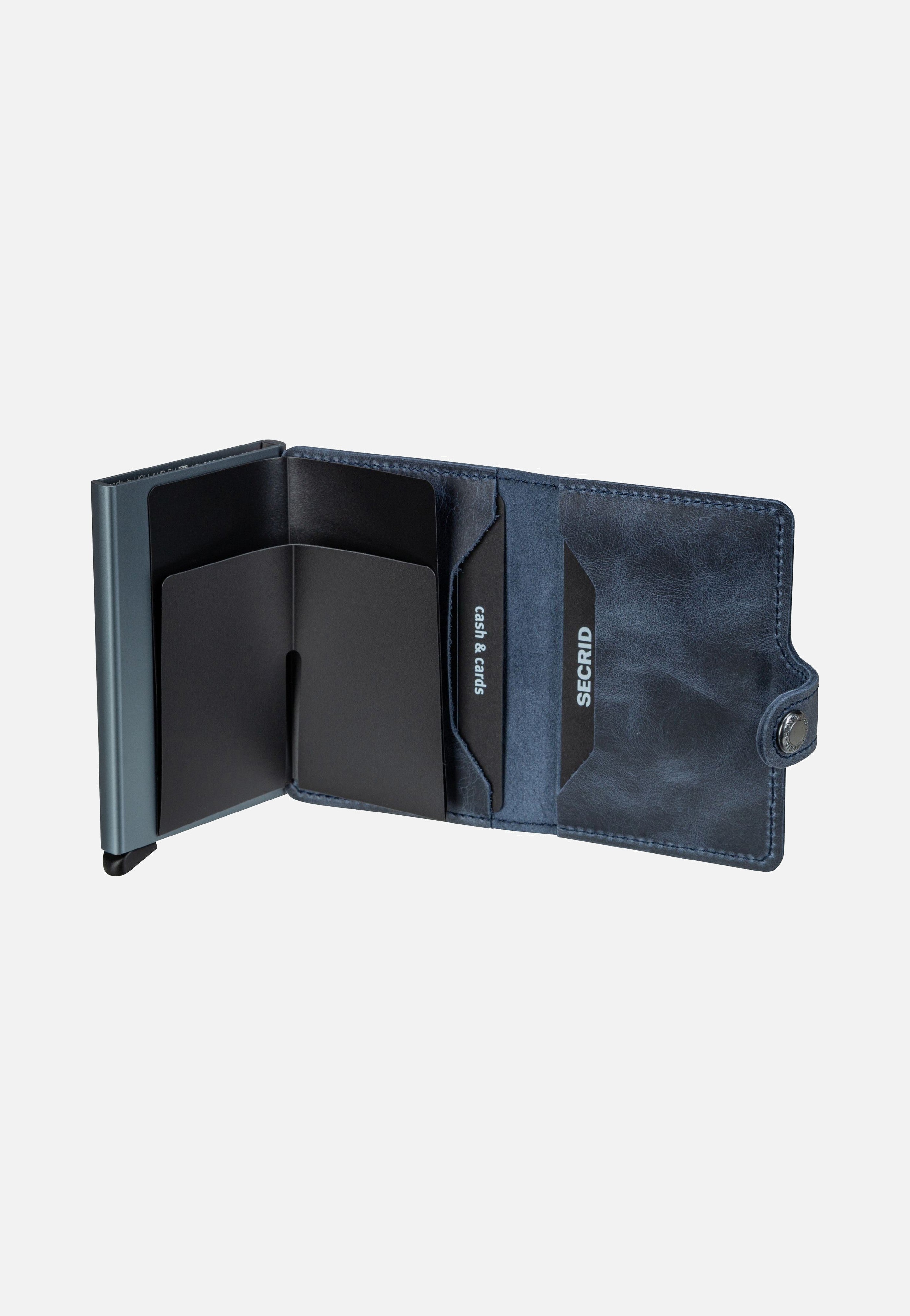 Miniwallet Vintage Blue - Portemonnaie