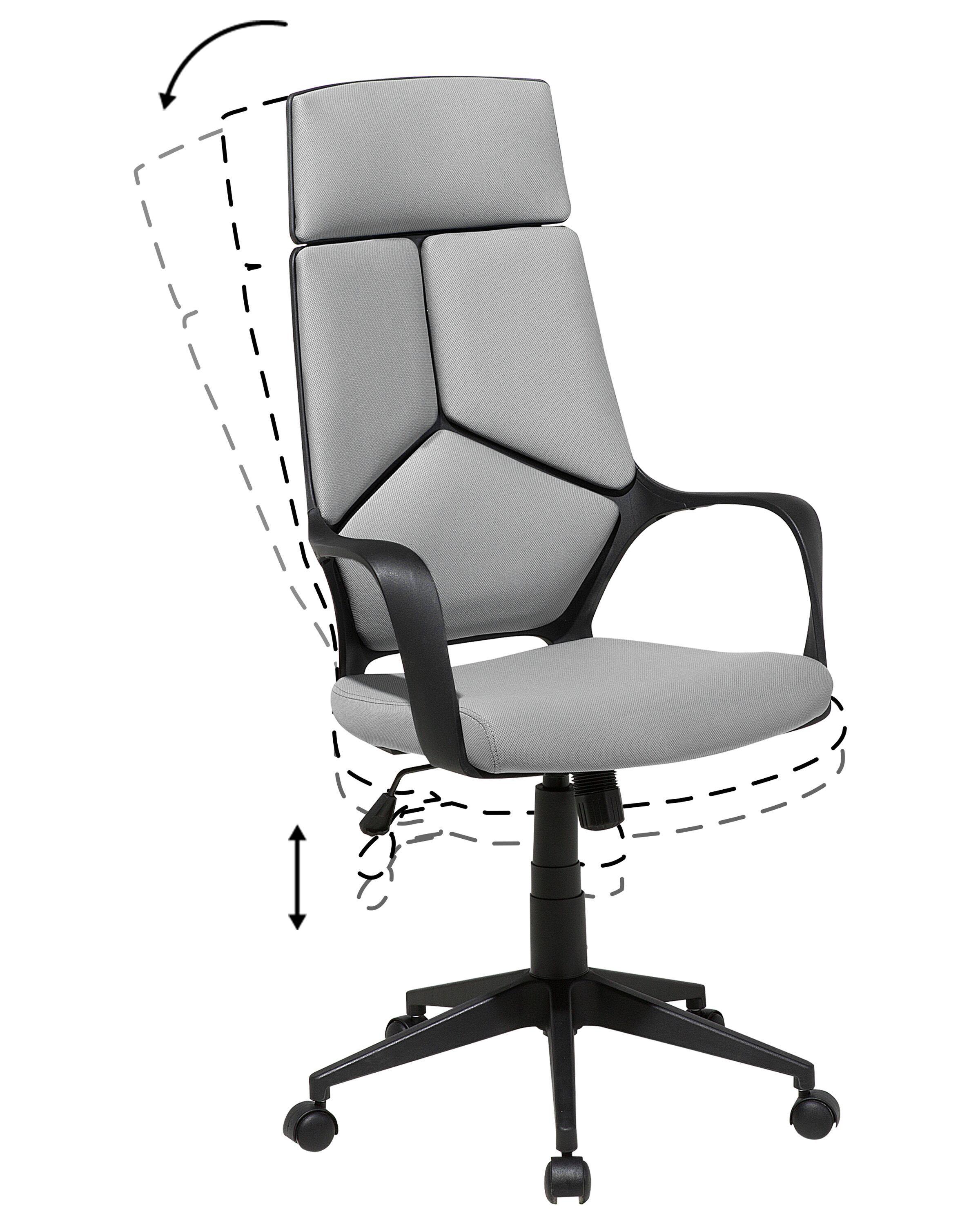 Bureaustoel DELIGHT Donkergrijs
