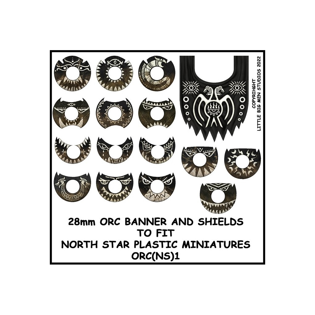 Oathmark: Orc Banner & Shield Transfers 1