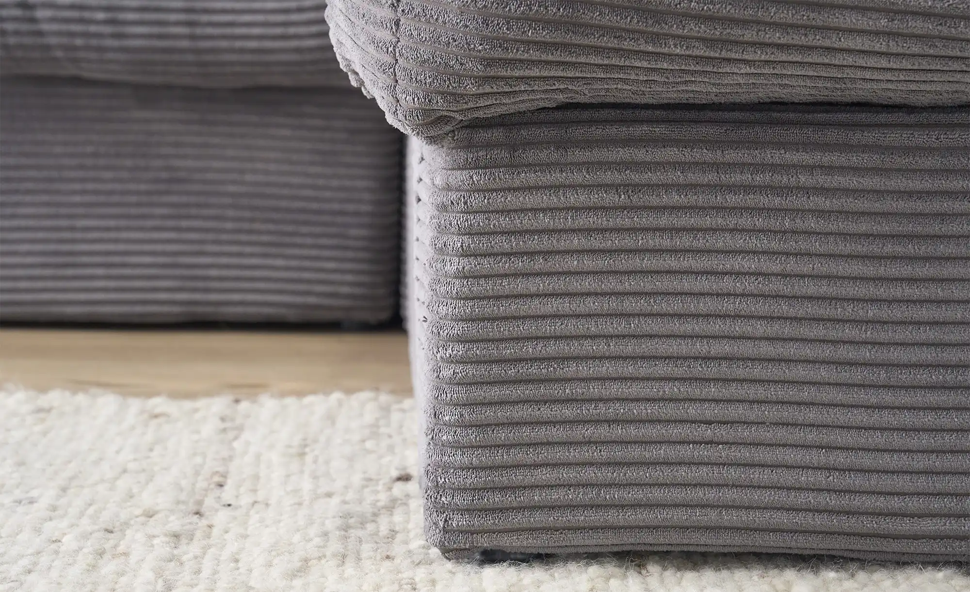 smart Ecksofa in trendigem Cordstoff Lianea