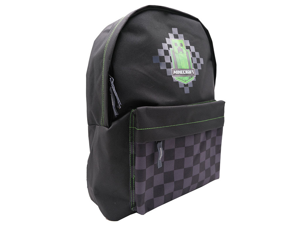MOCHILA MINECRAFT 1 COMPARTIMENTO 43X31X13.5CM