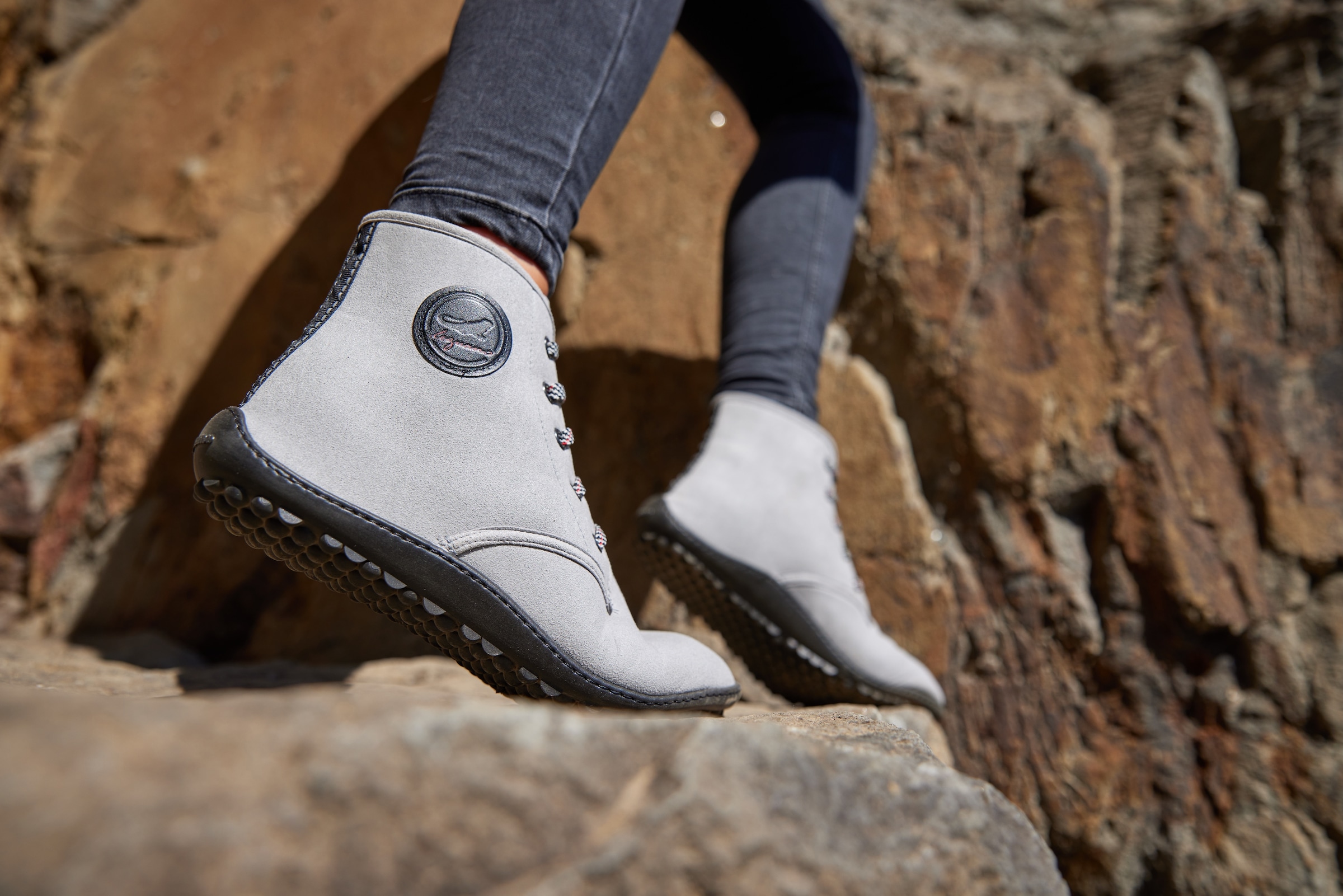 Leguano Barfussschuh »CHESTER LIGHT«  , Bequemschuh, Komfortschuh, Flats, Schnürboots , Made in Germany