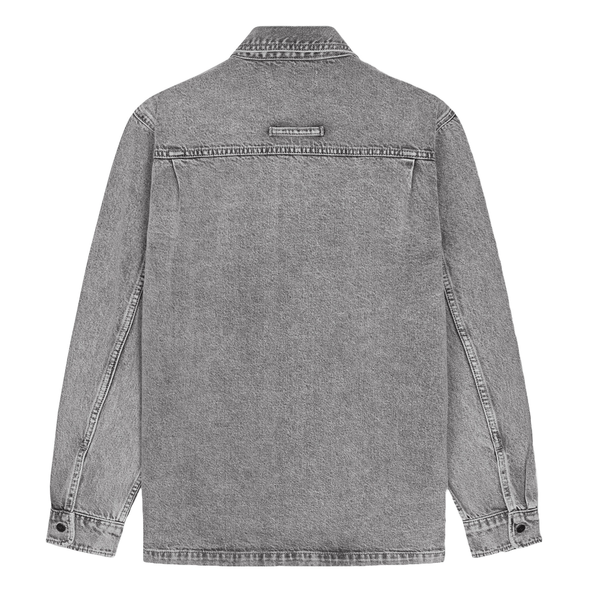 SADAMON B - Surchemise à manches longues en coton bio | Gris
