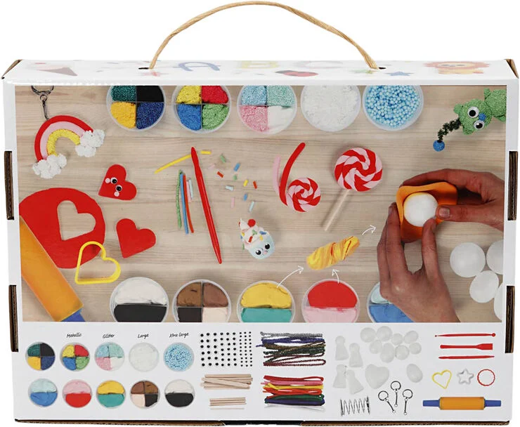 Creativ Company Foam Clay® og Silk Clay® i gaveæske