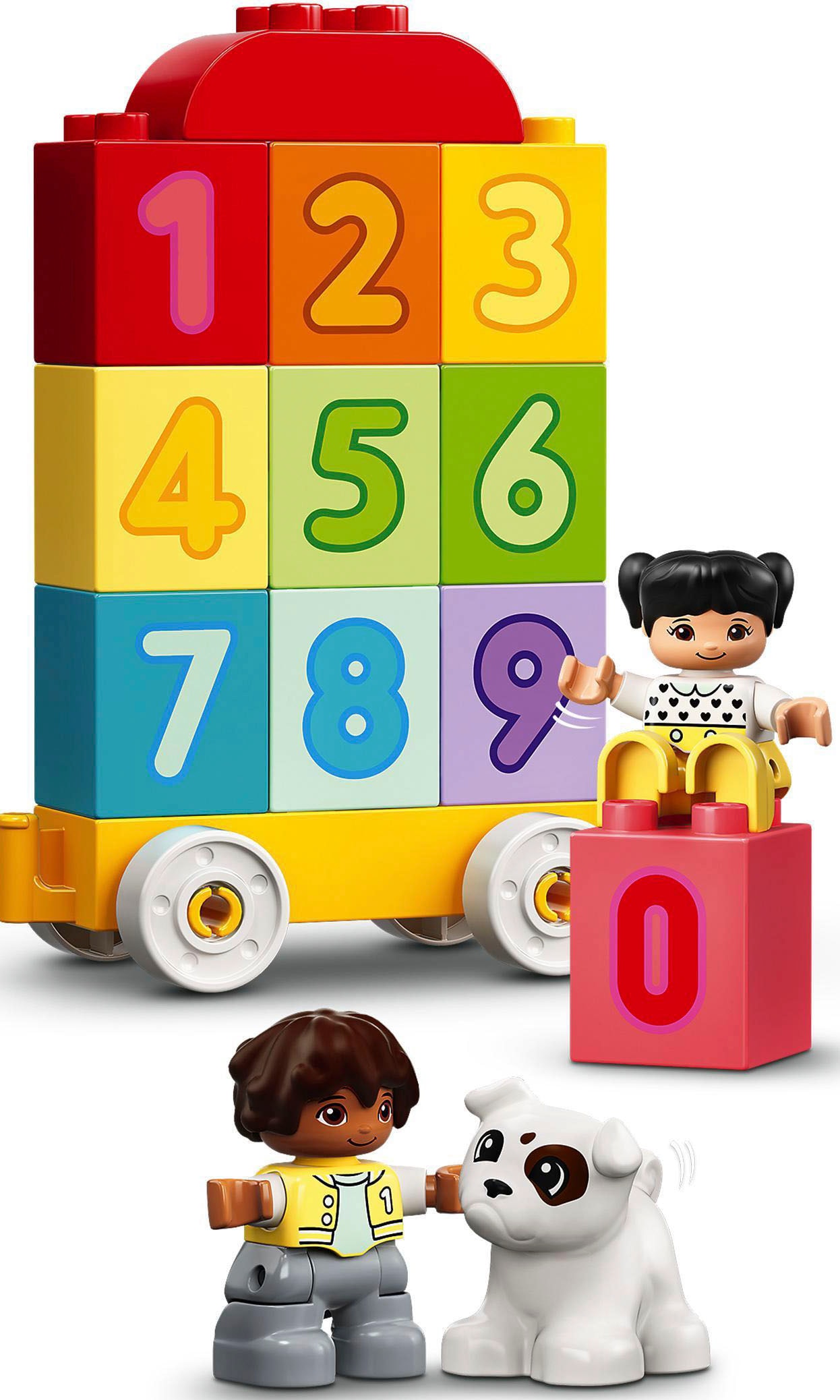 LEGO® Konstruktionsspielsteine »Zahlenzug – Zählen lernen (10954), LEGO® DUPLO® Creative Play«