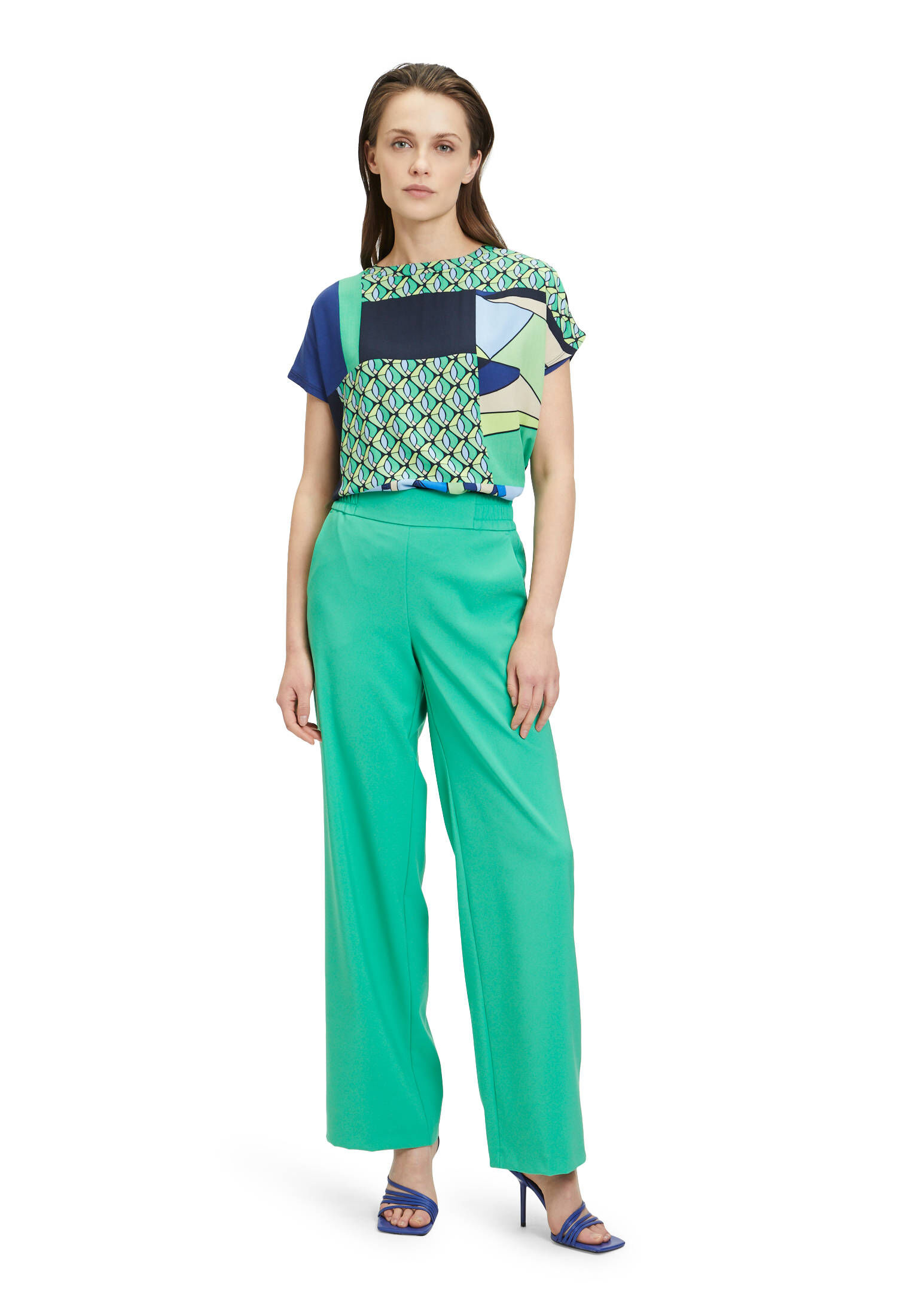Betty Barclay| Damen Printshirt mit Stehkragen