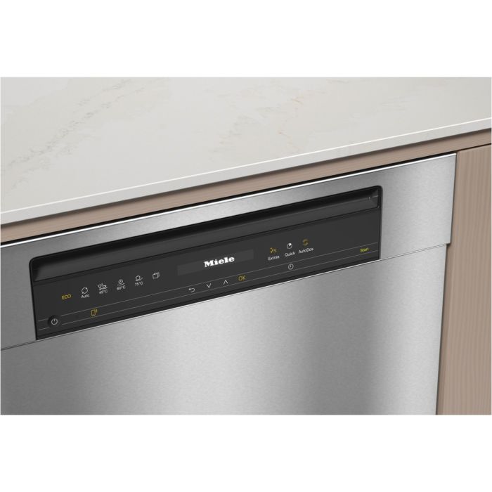 Miele Unterbau-Geschirrspüler G 7600 SCU AutoDos Edelstahl CleanSteel