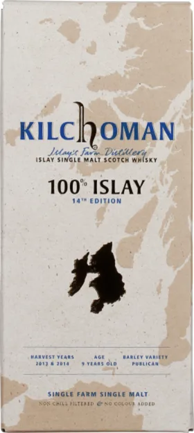 KILCHOMAN 100% ISLAY 14TH EDITION 70CL