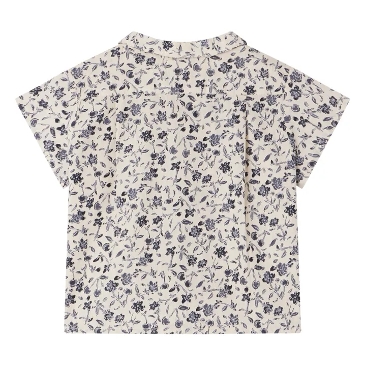 Bonpoint Chemise Fleurie Gerald | Gris
