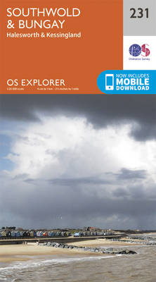 Southwold and Bungay - OS Explorer Map 231 (Sheet map, folded)