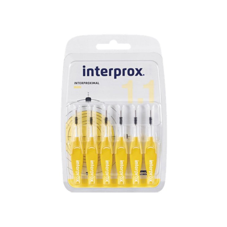 Brossettes Interdentaires 1,1mm Mini X6 Interprox