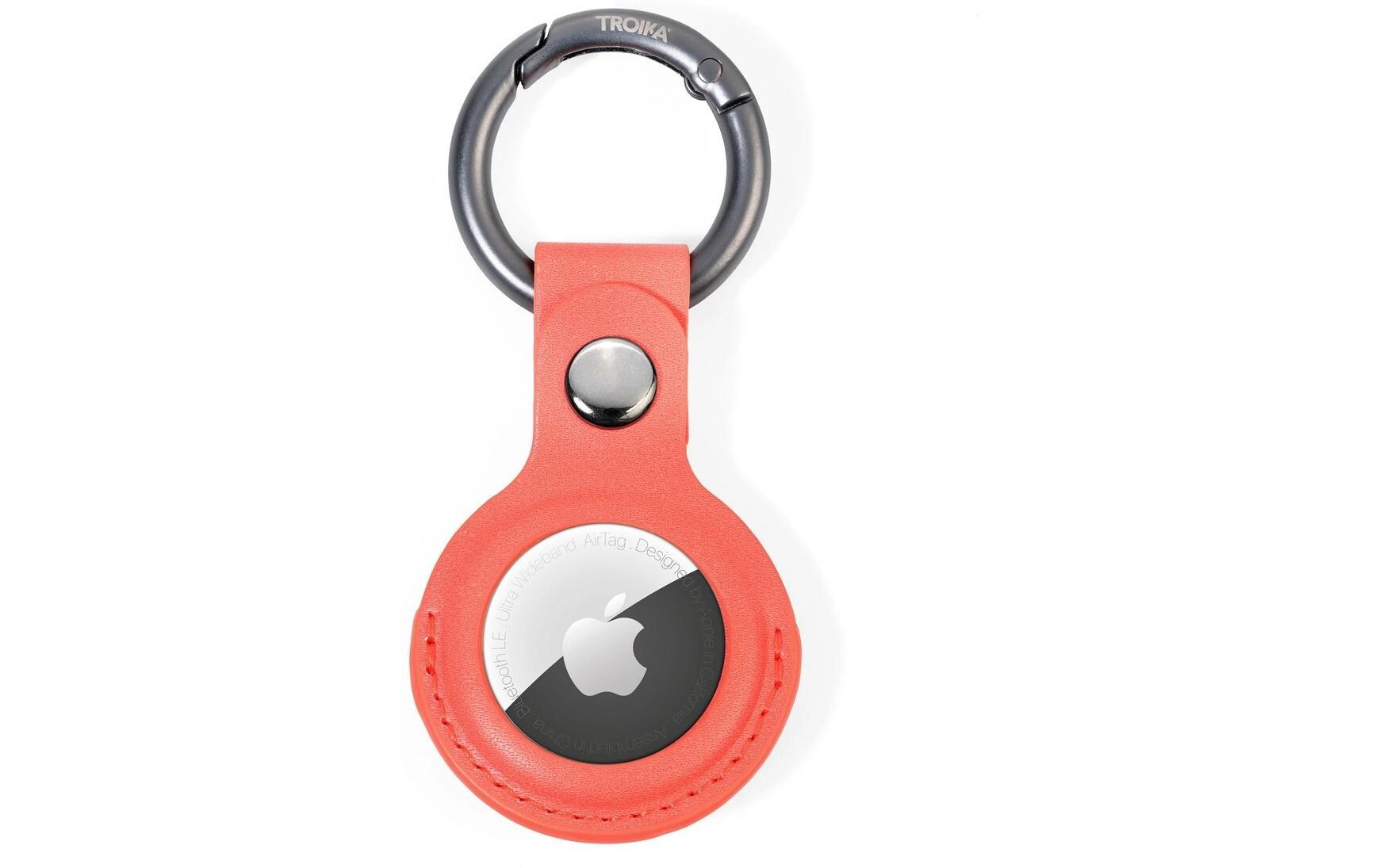 Schlüsselanhänger AirTag Cover OrangeSchutzhülle für Apple AirTag Ortungsknopf