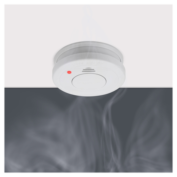 Smartwares Rookmelder RM250/2 1 jaar duopack