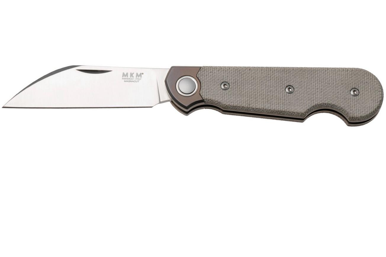 MKM Jacques JQ-TGC, Satin CPM MagnaCut, Green Canvas Micarta zakmes, Jesper Voxnaes design