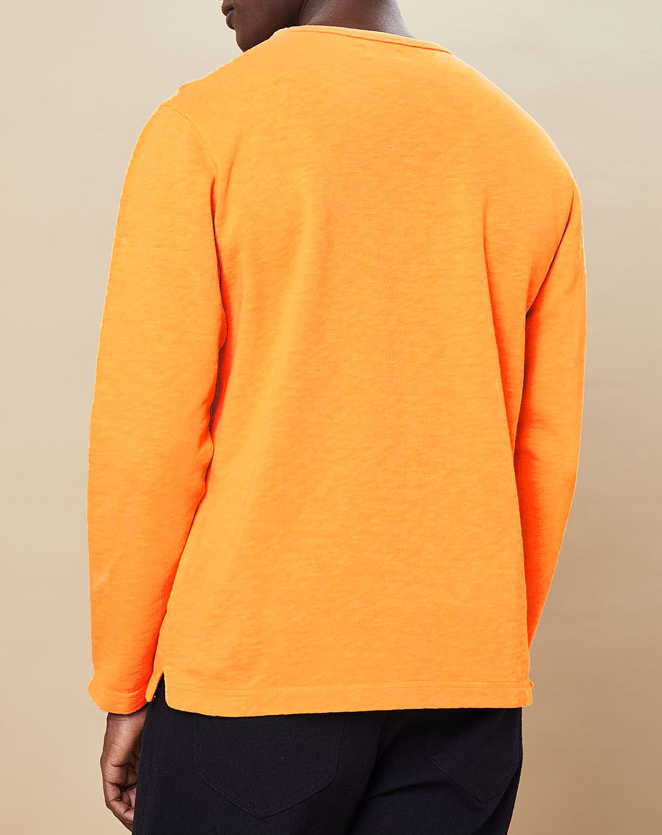 Hartford Sweat Light Crew orange