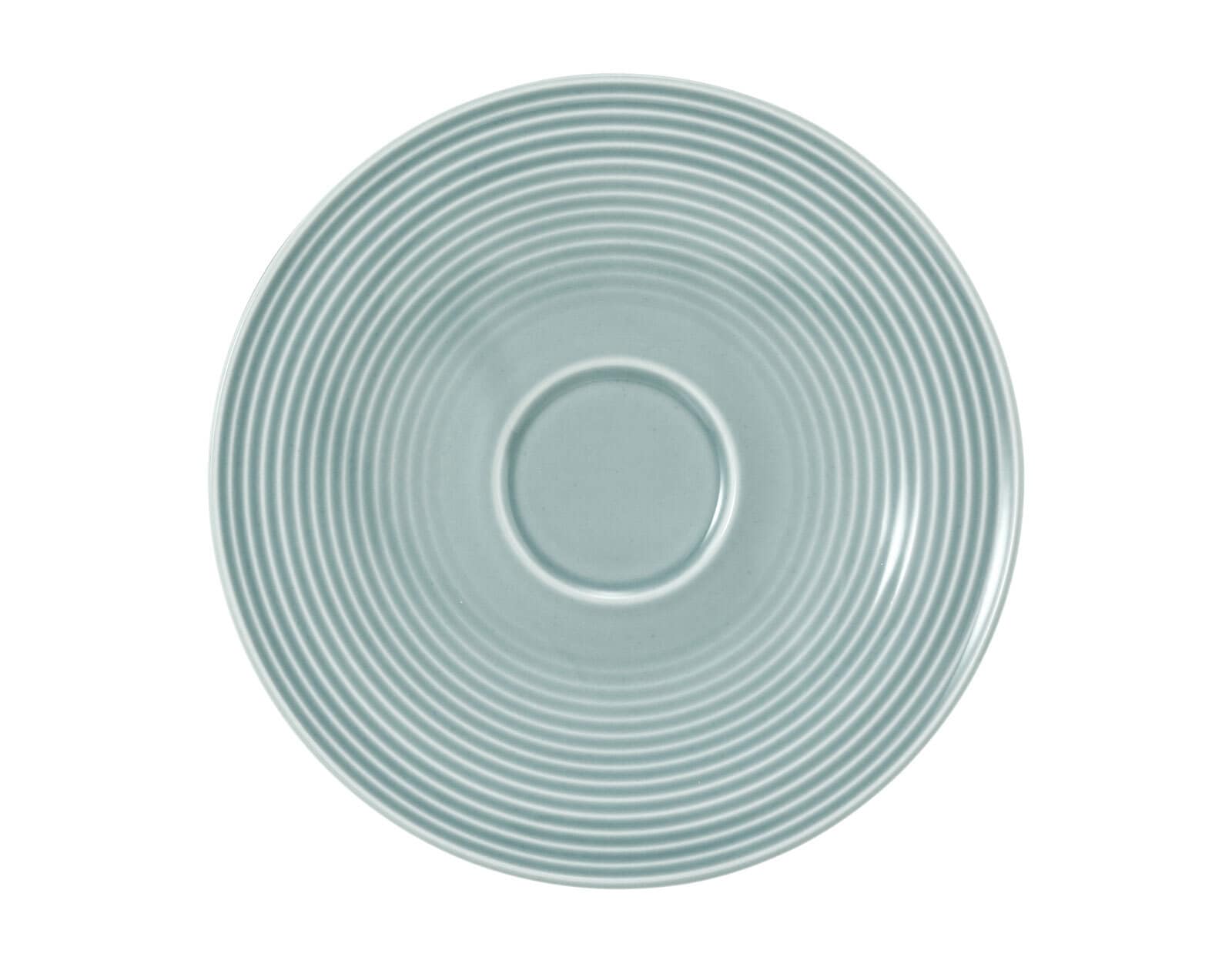 Seltmann Weiden Untertasse BEAT COLOR GLAZE 6er Set arktisblau