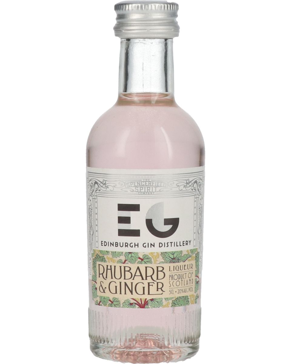 Edinburgh Rhubarb & Ginger Liqueur Mini 5 cl