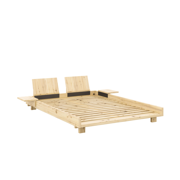 Karup Design Social bed 140x200 met hoofdbord Natural