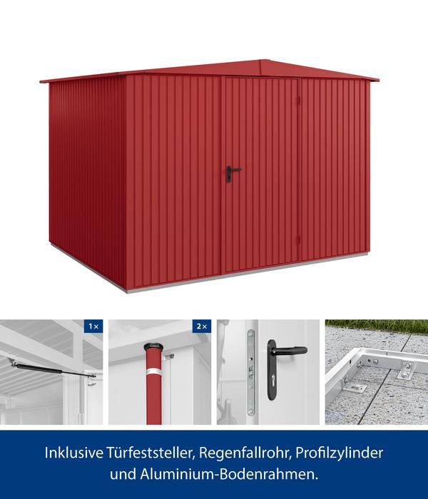 Hörmann Berry-Gerätehaus Classic-S Typ 3,
