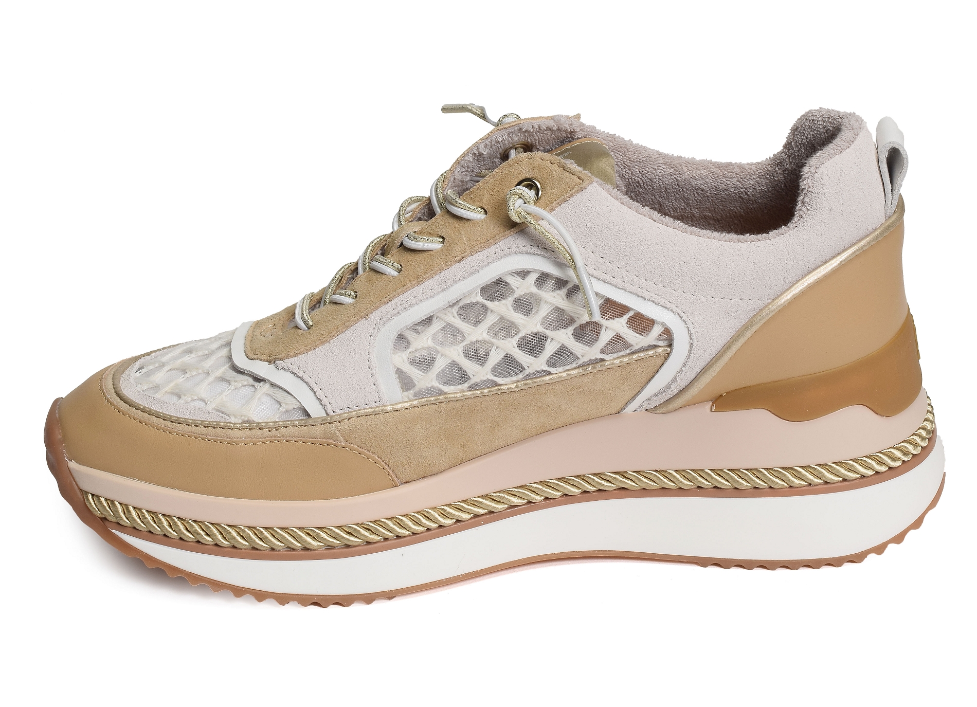 Enon beige blanc