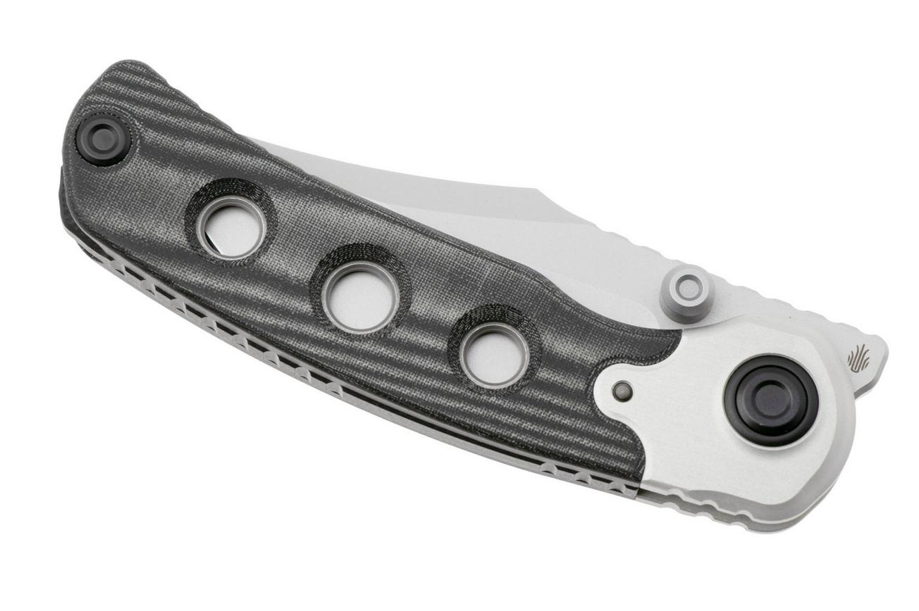 Kizer Pioneer Clip Point ZX-FK03A3 Satin Nitro-V, Aluminium Bolster, zakmes
