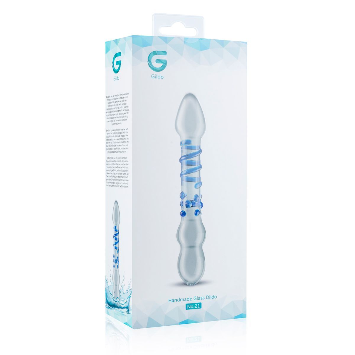 Gildo *Handmade Glass Double Dildo* Nr. 21