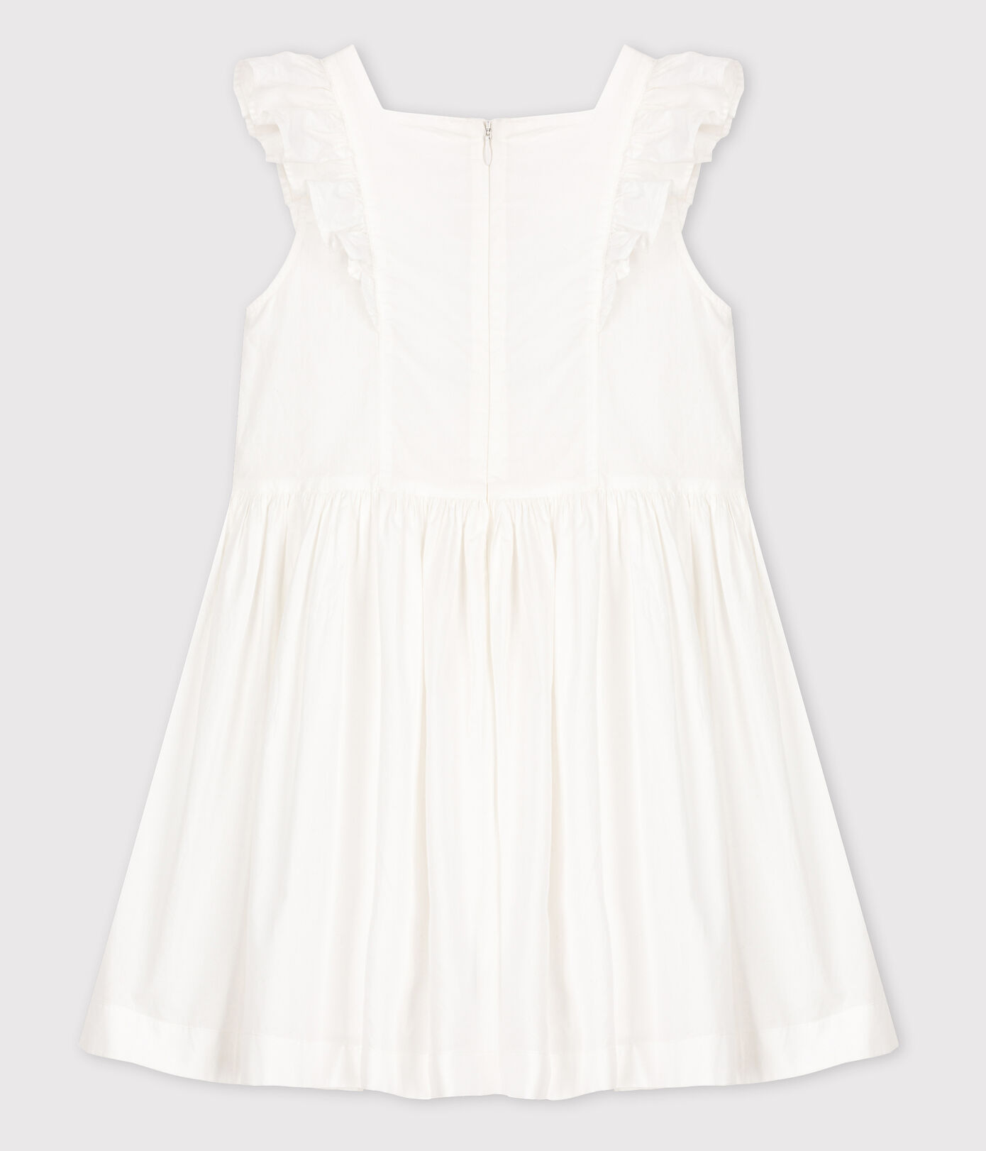 Robe cérémonie en popeline enfant fille
