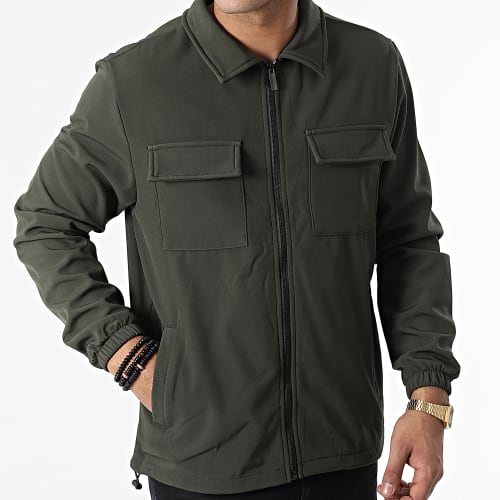 Veste Zippée E368 Vert Kaki