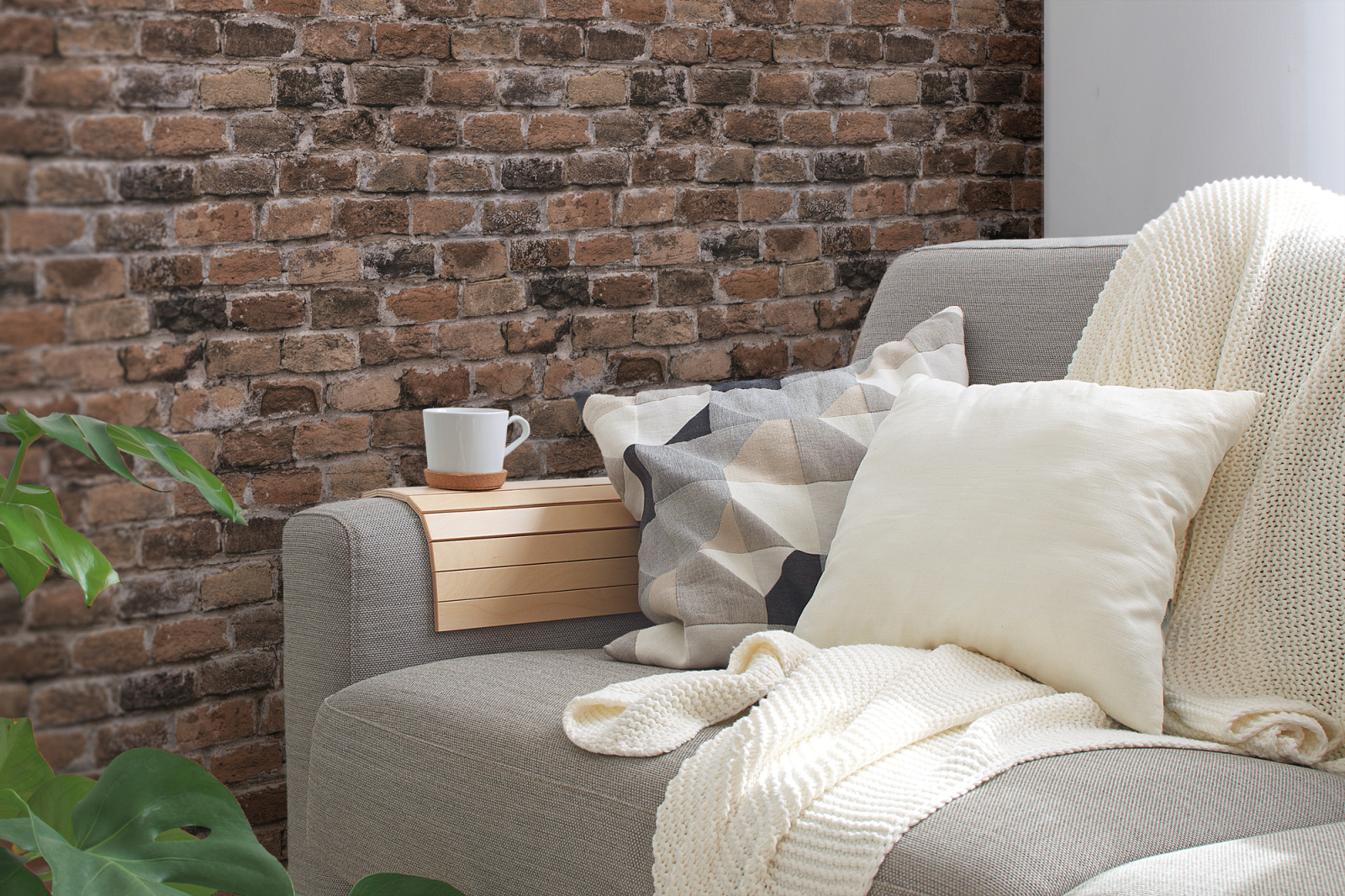 A.S. Creation Vliestapete BRICKS & STONES - braun - Steinoptik - 10 Meter