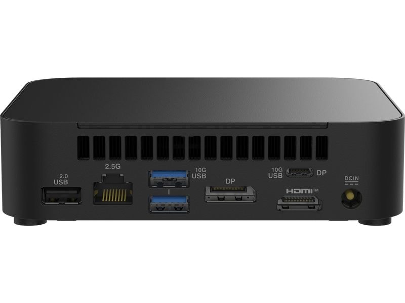 ASUS Barebone NUC 14 Essential Slim Kit RNUC14MNK1500002 Energieeffizienter Mini-PC mit dreifacher 4K-Display-Unterstützung
