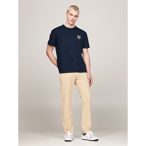 Tommy Jeans Crest Flag T-shirt, Dark Night Navy, XL