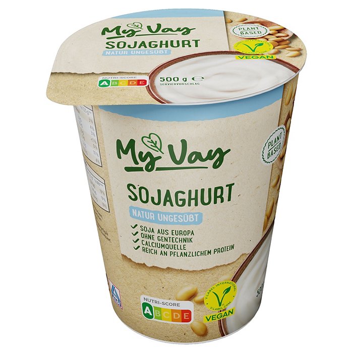 MY VAY Sojaghurt 0,5 kg, Natur ungesüßt
