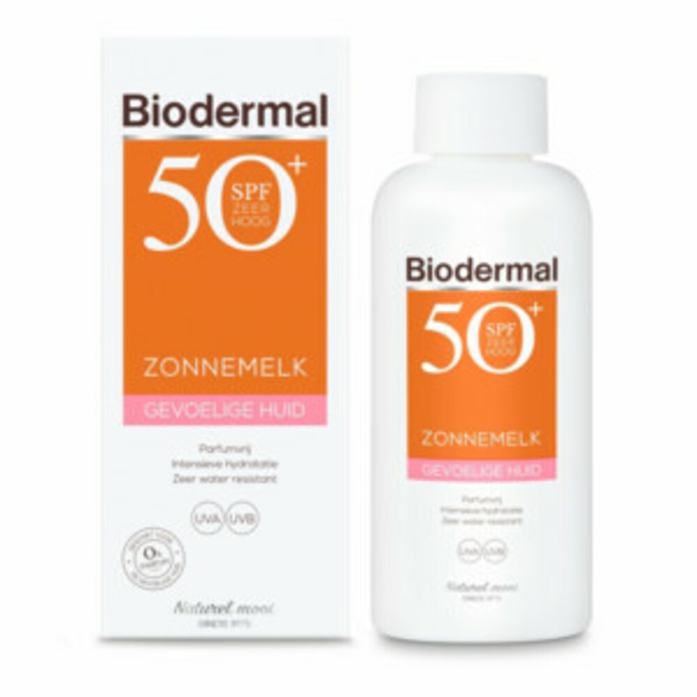 Biodermal Lichaam en Gezicht Gevoelige Huid Zonnebescherming Pakket