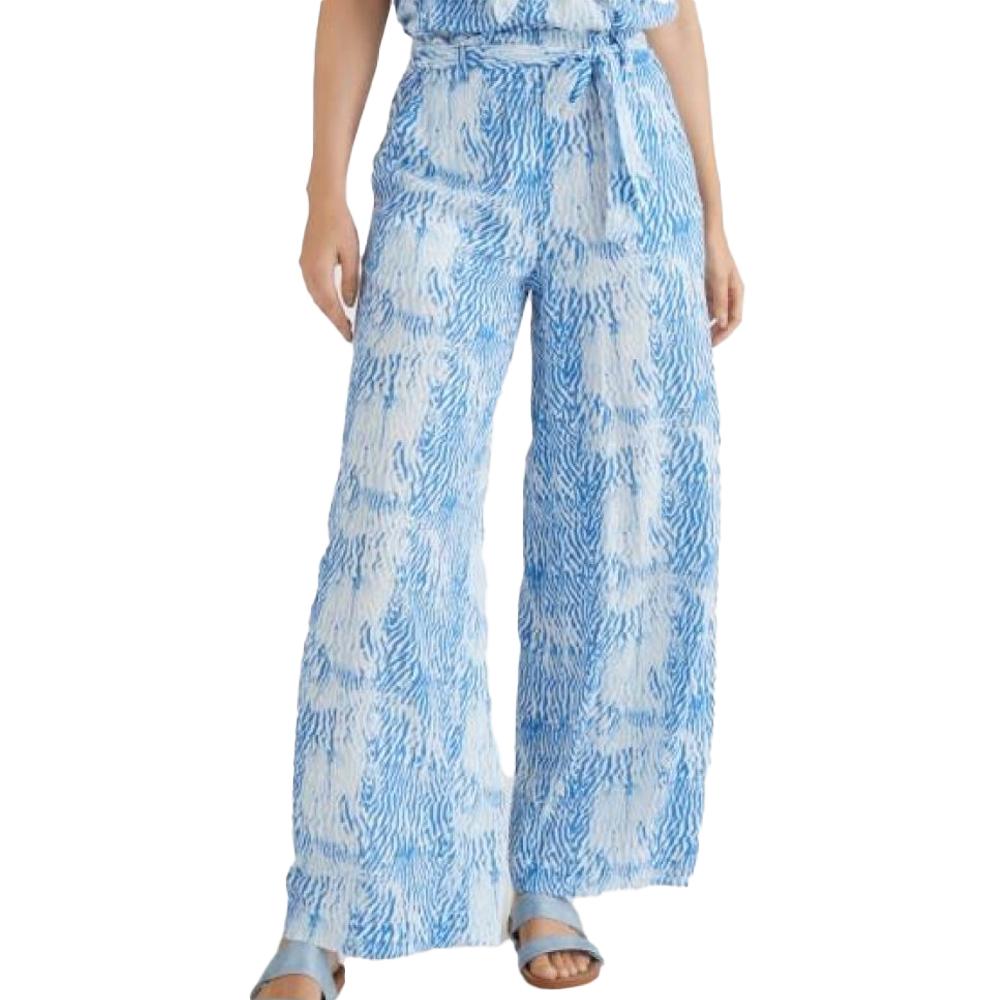 O'Neill Pantalon fluide Bleu/Blanc Femme O'Neill Belted Beach