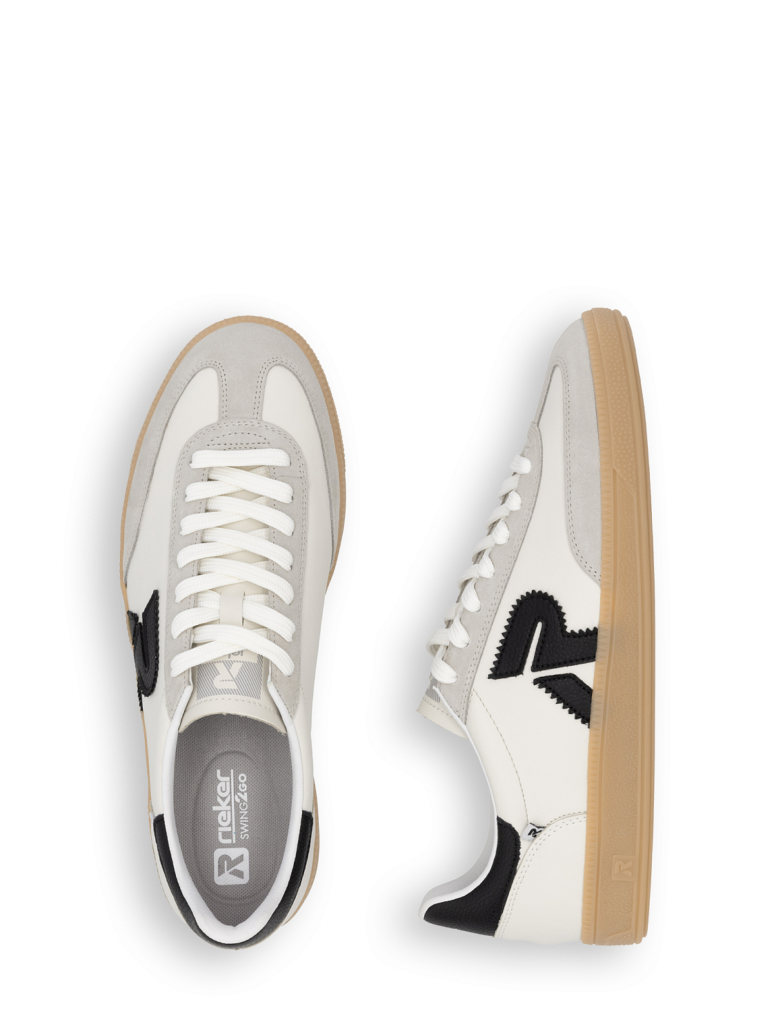 Rieker San Diego Leather Sneaker White